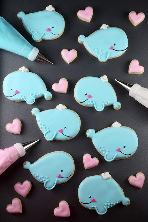 Whale Cookies
