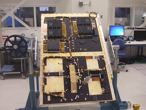 Electronics panel for SMAP