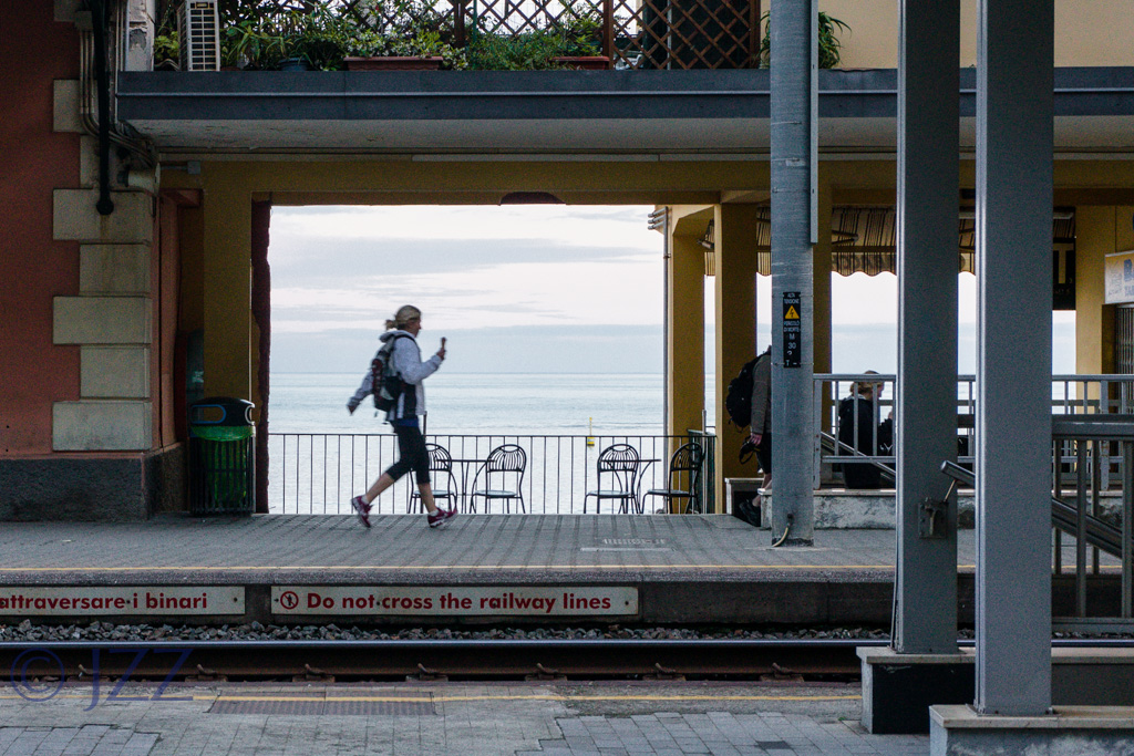 train station, Monterosso al Mare. Cinque Terre