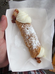 Candied Bacon Canolli