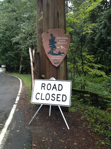 Mt. Rainier National Park: Closed Due to Government Shutdown
