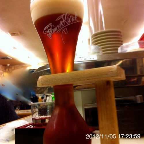 ベルギービール大好き！！パウエル・クワックPauwel Kwak @あじわい回転寿司 禅（ZEN）
