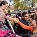 Sonia Gandhi interacts with students at Raebareli 07