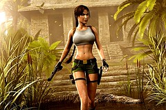 Tomb Raider - Lara Croft - Ruins - Sharp Con 2 2270x1500p