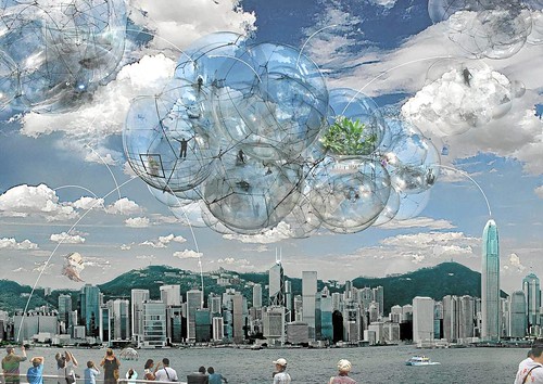 Cloud city by incredible balloons