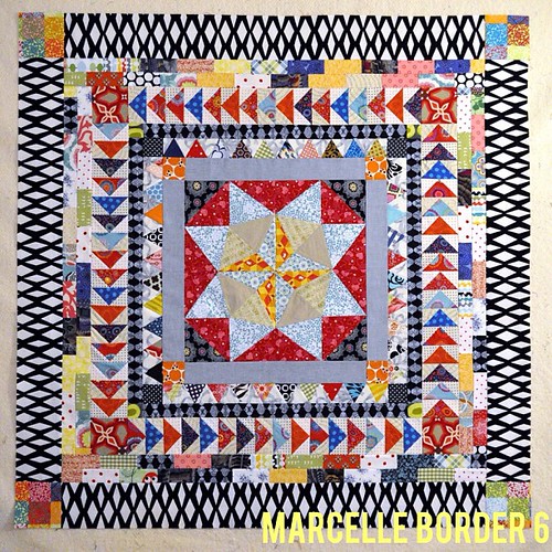 #marcellemedallion border 6. thanks to #sewingsummit lecture, i totally stepped up my photography skills! #patchwork #sewing #sew #quilting #quilt #mmal #medallionalong #libertylove