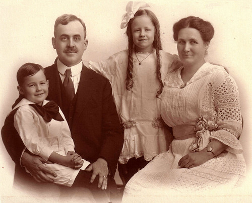 Mattie Irene (Wisner) & Charles Anderson Family