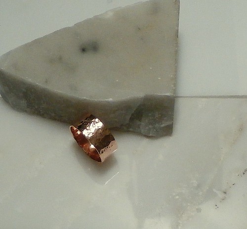 ring copper size 10.5 by Wolfgang Schweizer