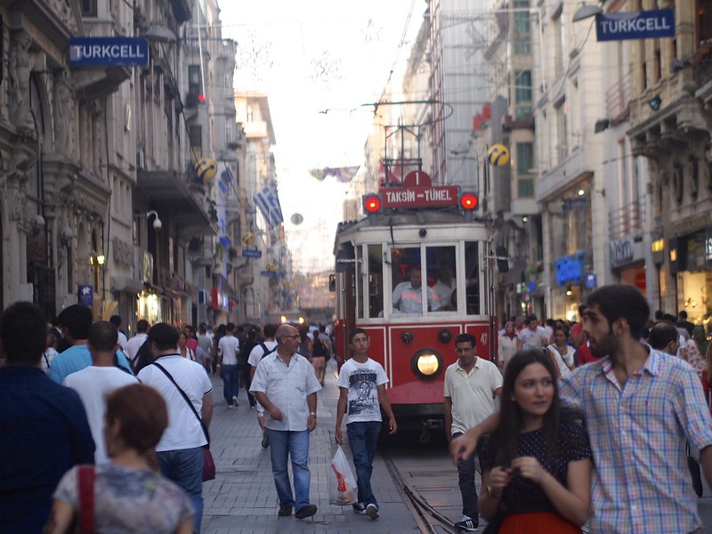 Isitklal Caddesi - Istanbu, Turkey