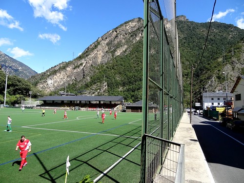 FC Lusitanos B v UE Engordany, 2nd Andorran league at Aixovall stadium.