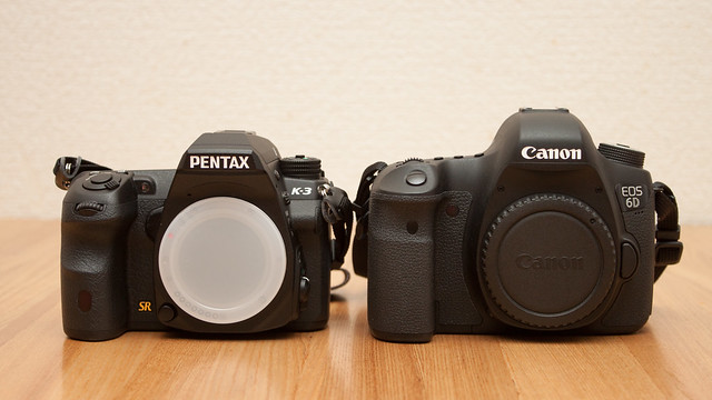 PENTAX K-3, Canon EOS 6D
