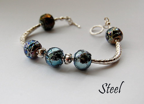 Steel Bracelet by gemwaithnia