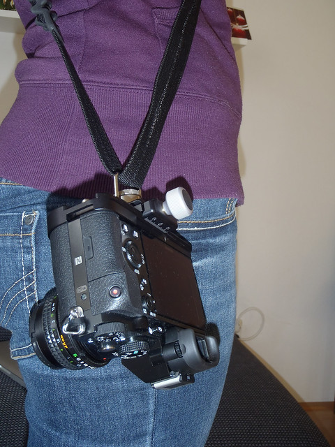 Sony A7 on the SunSniper camera strap