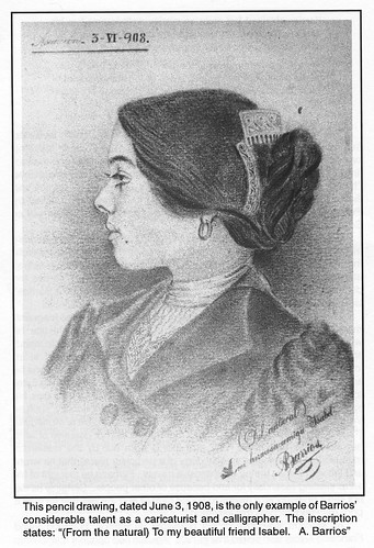 Isabel, pencil drawing by Barrios in1908 by Poran111