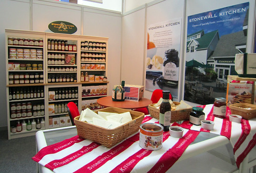 Stonewall Kitchen’s display booth at the 2012 Gulfood Trade Show.  (Courtesy Photo)