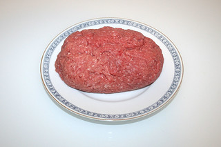 04 - Zutat Hackfleisch - halb & halb / Ingredient mixed ground meat (beef/pork)