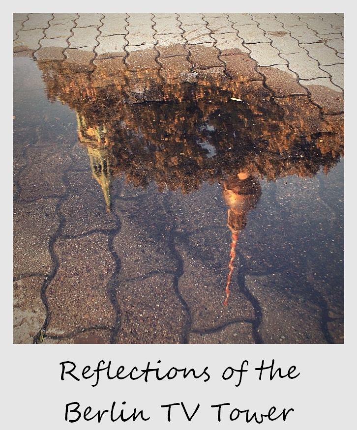 polaroid of the week germany berlin rain reflection