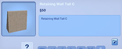 Retaining Wall Tall C