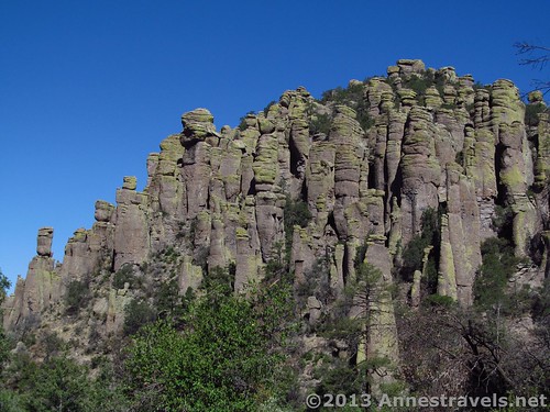 Spires along the Mushroom Rock Trail, Chiricahua National Monument, Arizona