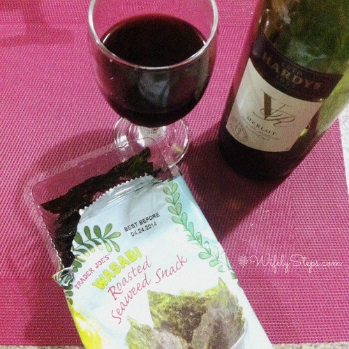 Red wine and Roasted Wasabi Roasted Snacks