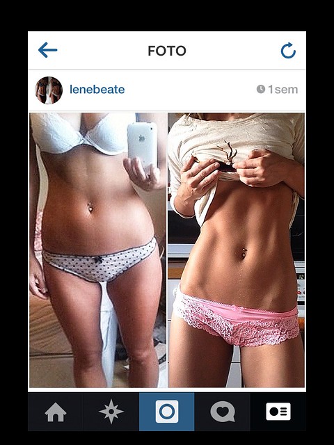 chicas fitness before after