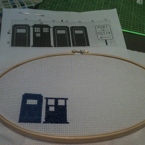 More cross stitch in the works