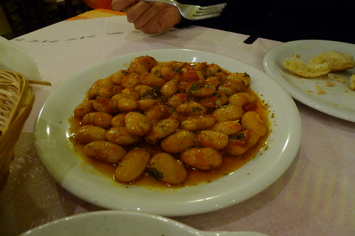 Yigandes Plaki: Baked Beans & Tomato Casserole for Clean Monday - Restaurant Helene - Ancient Olympia, Greece