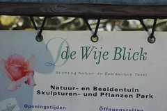 Texel 2017 voorjaar: Natuur- en beeldentuin "De Wije Blick"