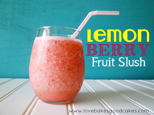 Lemon Berry Fruit Slush