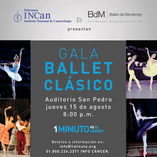 Ballet de Monterrey participa en "1 Minuto vs el Cáncer"