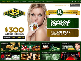 Golden Palace Casino Home