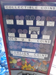 Rare Coin vending machine