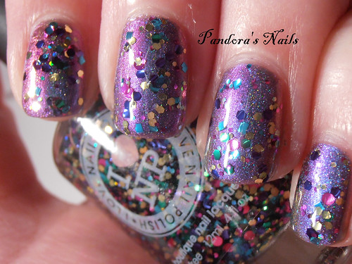 i love nail polish Babes in Toyland over enchanted polish Magical Mystery Tour (1)