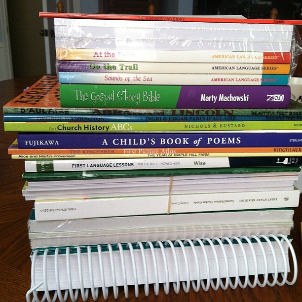 Annnnnd books for kindergarten...