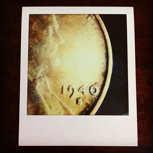 This is an Instagram of a Polaroid that I took of my iPhone screen displaying a photo that I took with my iPhone using the Easy Macro rubberband lens. I think I may have broken some kind of hipster space time continuum thing. Or whatever. #instantlab