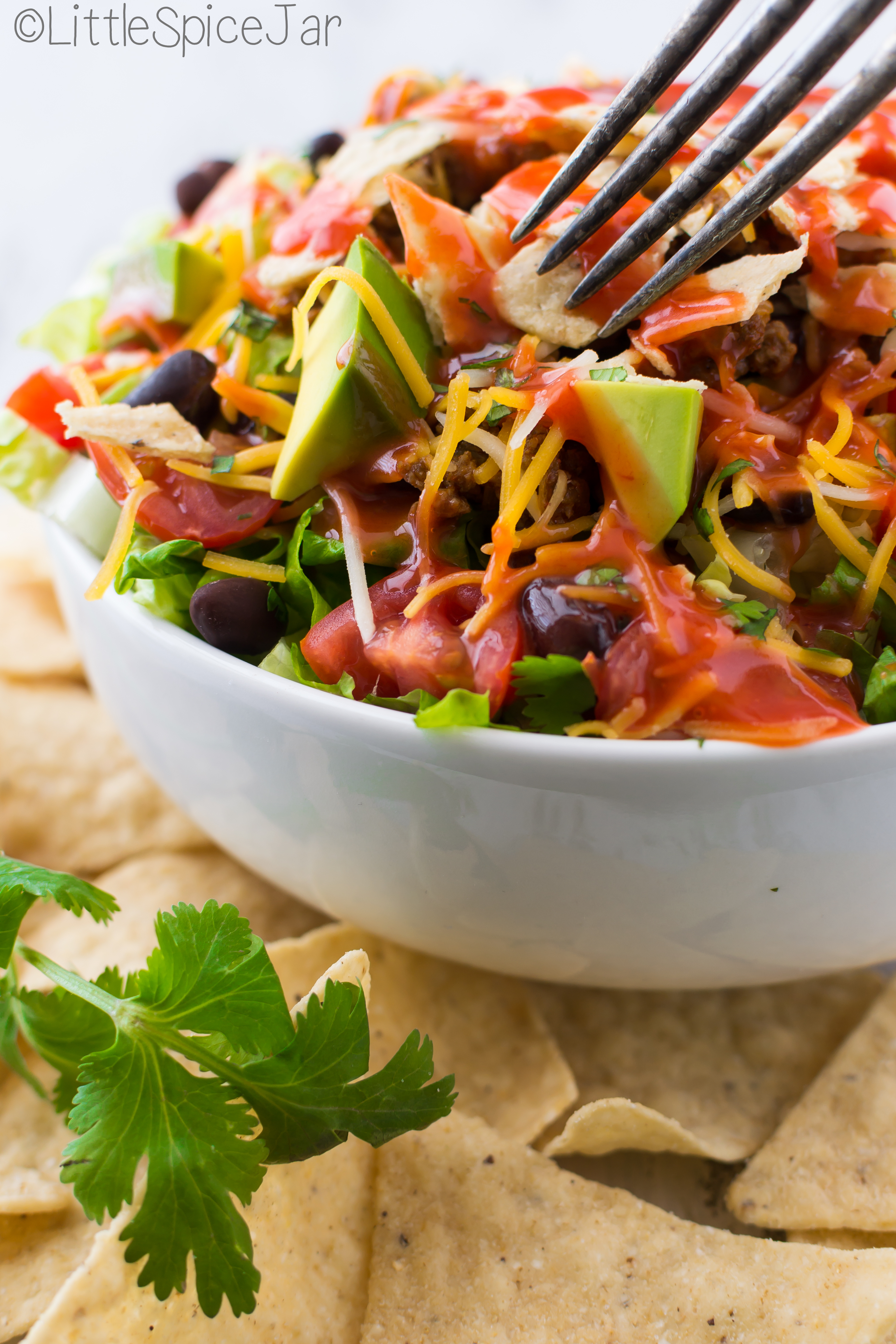 quick + easy Taco Salad