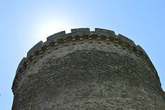 Chateau de Montbrun round tower
