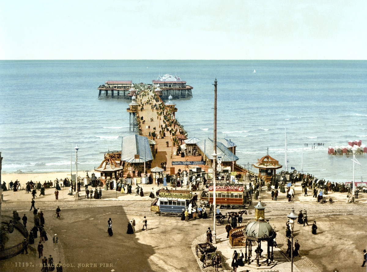 Blackpool, North Pier, c. 1895