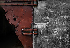 rust and graffiti