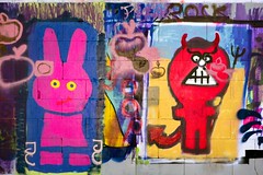Graffiti und Streetart