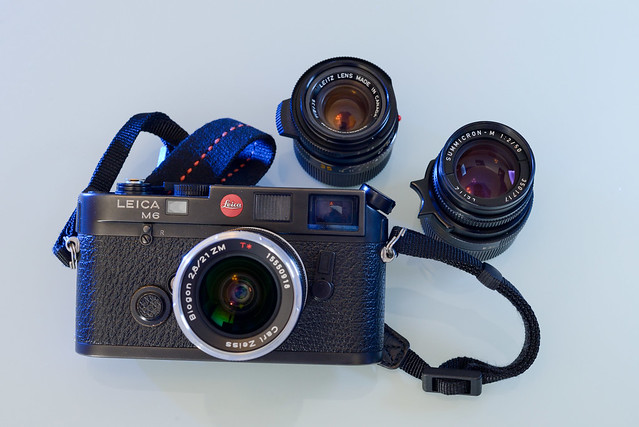 【Leica M6 + ZM 21/2.8】目前所有的 RF 機相關配備，擴充之路總是漫長的