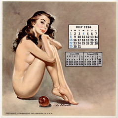 Pin-up Calendar Girls by Ernest Chiriaka