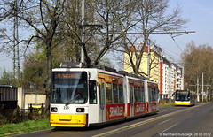 Mainz Straßenbahn 2012 und 2017