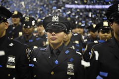 NYPD Police Academy Graduation Ceremony at Madison Square Garden
