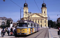 Debrecen Straßenbahn 2004 und 2012