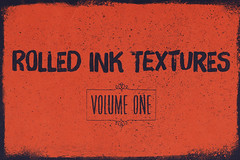 Rolled ink texture packs