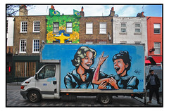 ART ON LONDON VANS