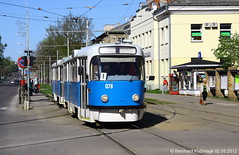 Daugavpils Straßenbahn 1999 und 2012