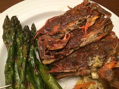 Soft-shell crabs for dinner! by Guzilla