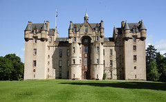 Fyvie Castle and loch